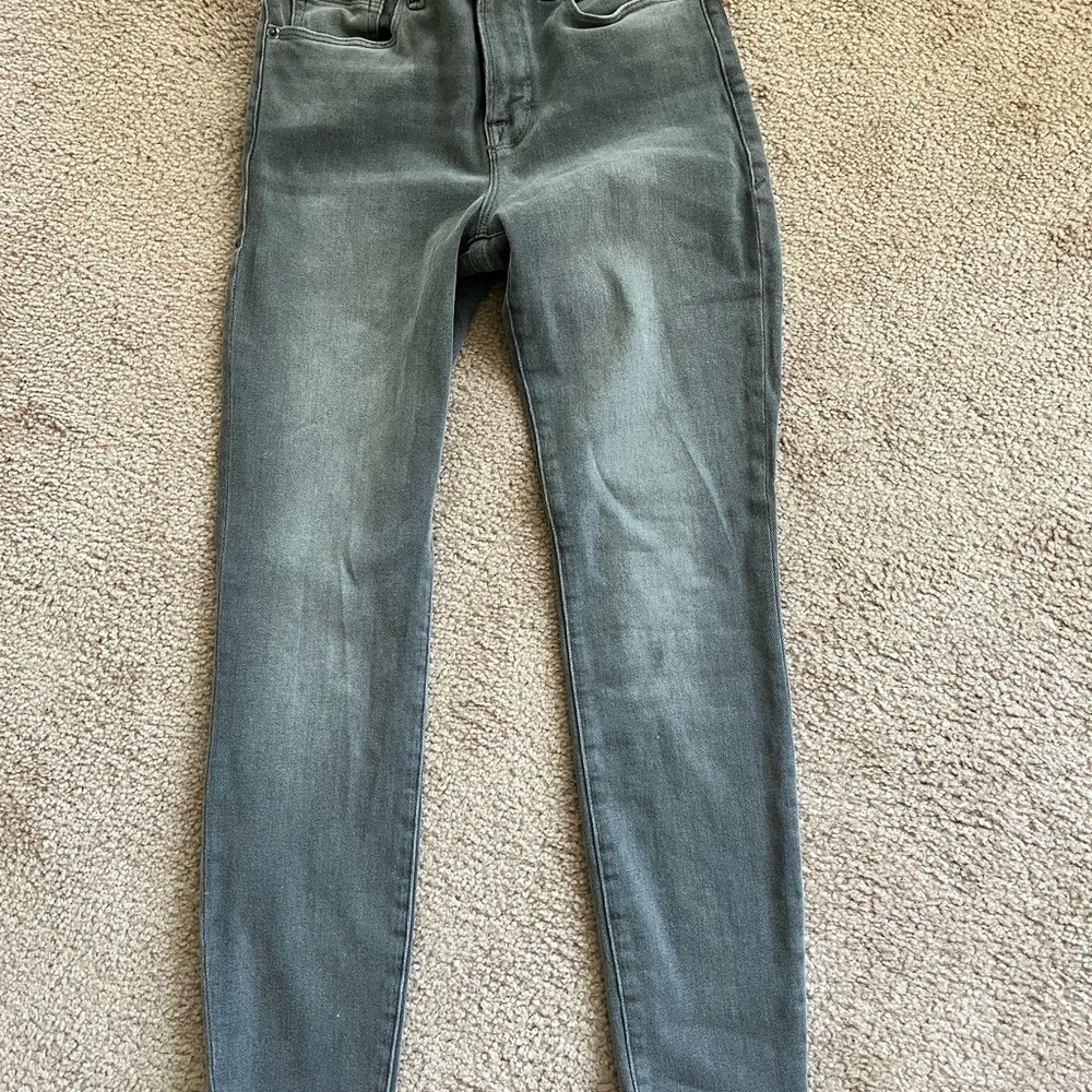 Good American shadow pocket jeans